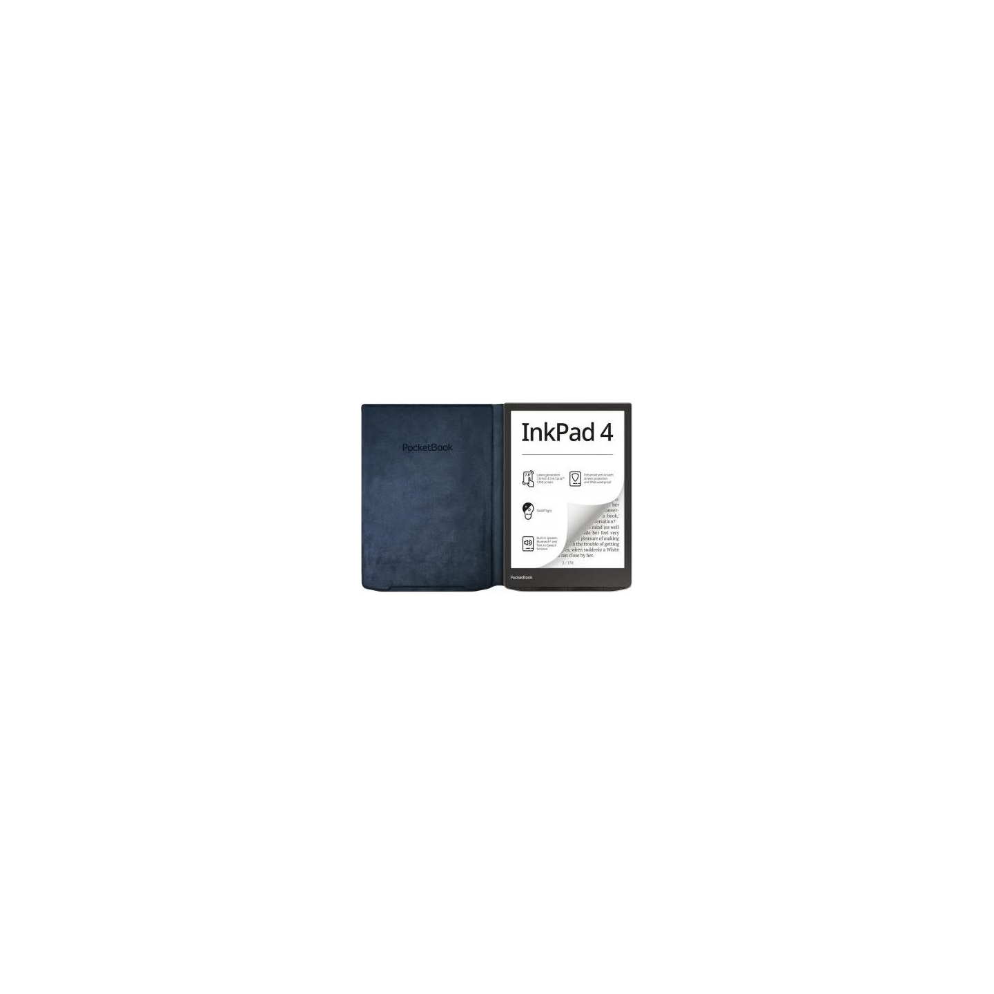 Pocketbook READER ACC CASE 7" BLACK/HN-QI-PU-743G-NBWW POCKET BOOK