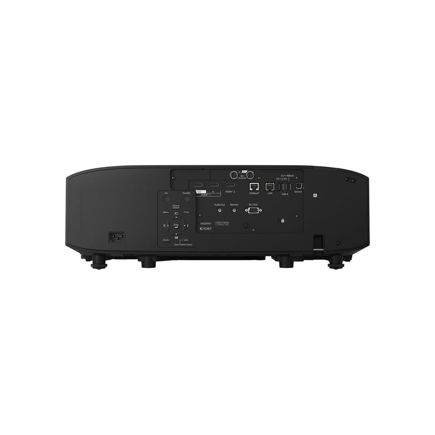 Epson | EB-PQ2010B | 4K UHD (3840 x 2160) | 10000 ANSI lumens | Black