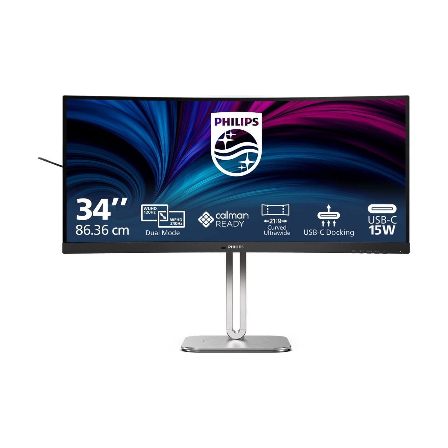 Philips 34B2U5900C/00 34" DUAL Mode Curved Business monitor 21:9/5120x2160/350cdm2/2ms/DP HDMI USB-C | Philips | 34B2U5900C/00 |