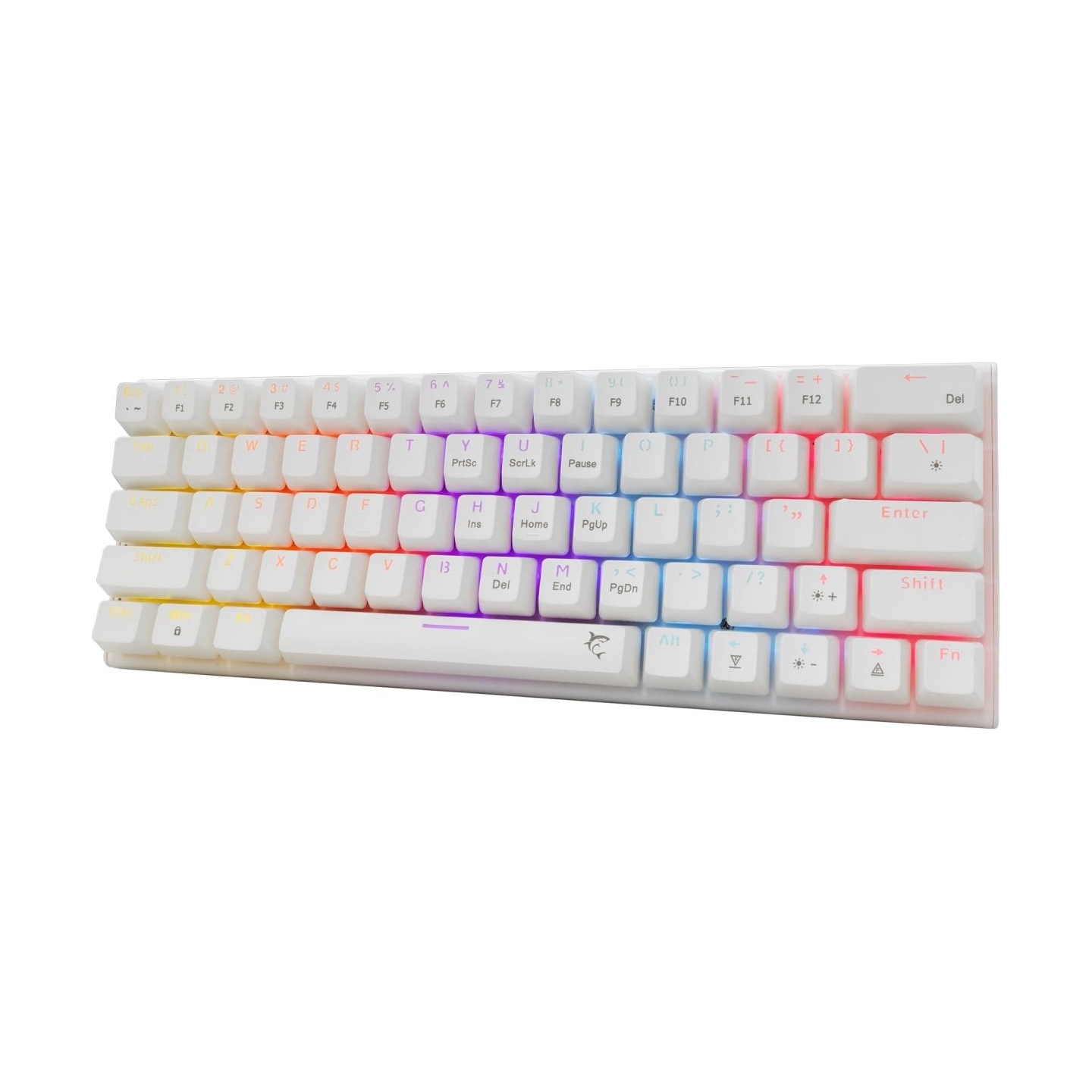 White Shark GK-002211V2  Wakizashi 2 White US Red Switches