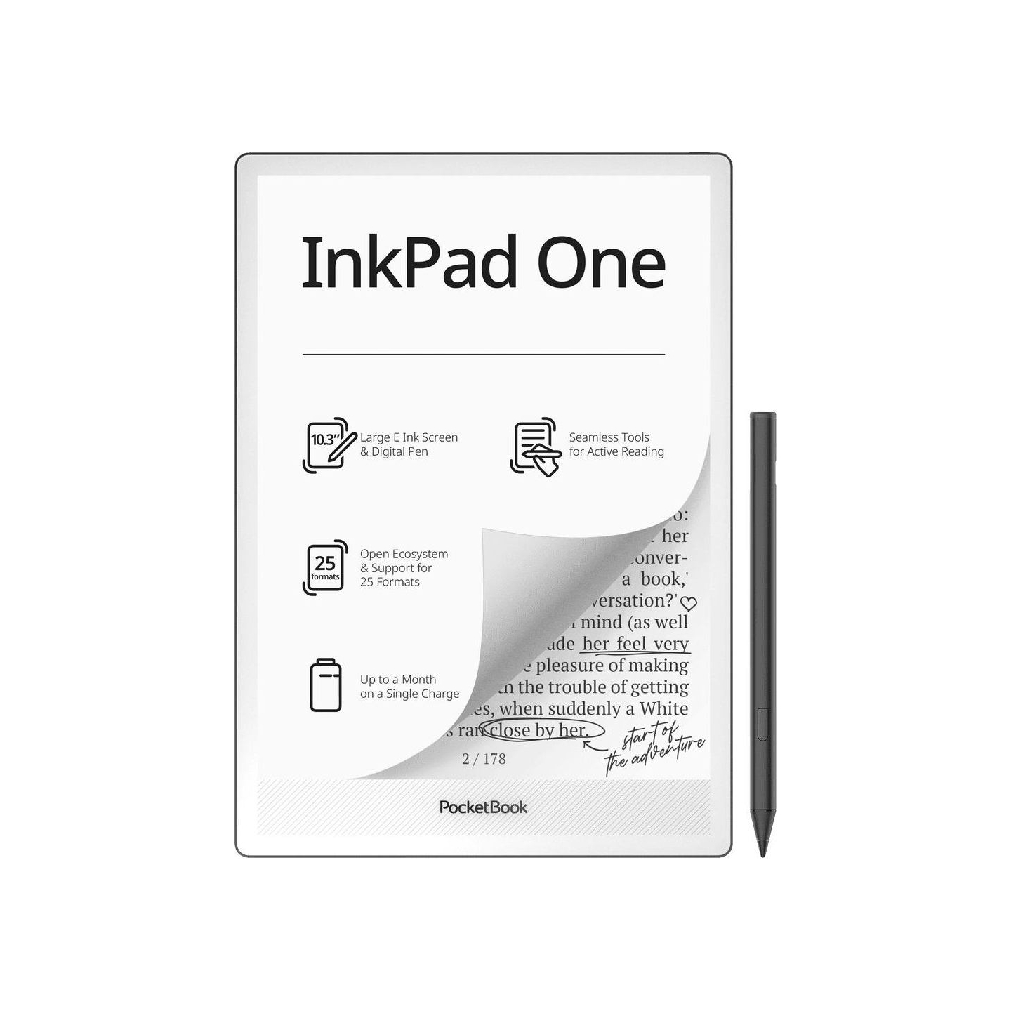 Pocketbook E-Reader|POCKETBOOK|InkPad One|PB1030-8-WW