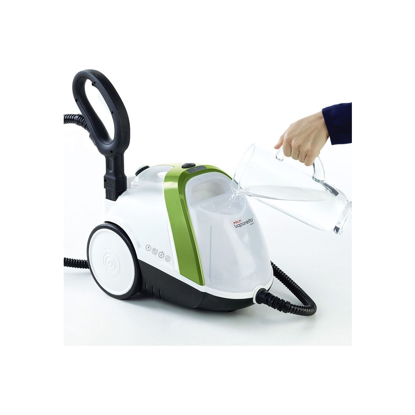 Polti | Steam cleaner | PTEU0317 Vaporetto Smart 110 Eco | Power 1500 W | Steam pressure 4 bar | Water tank capacity 2 L | White