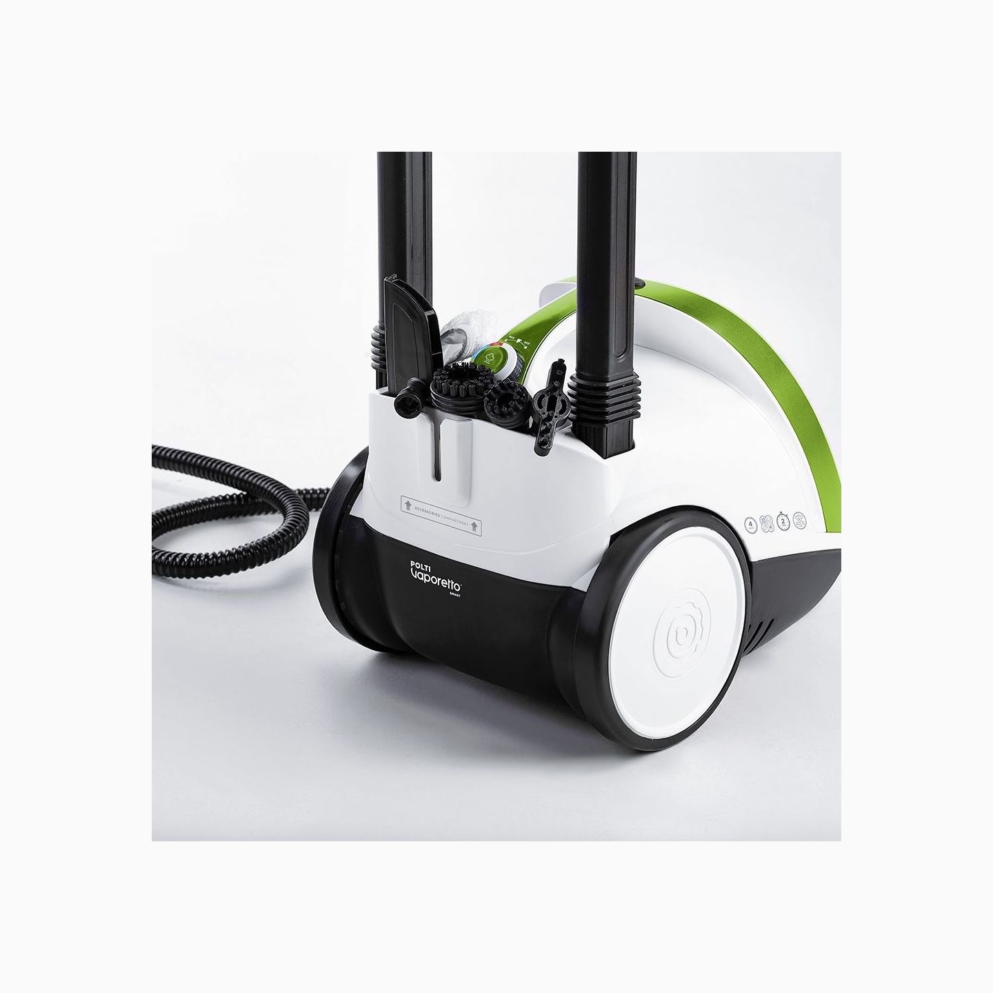 Polti | Steam cleaner | PTEU0317 Vaporetto Smart 110 Eco | Power 1500 W | Steam pressure 4 bar | Water tank capacity 2 L | White
