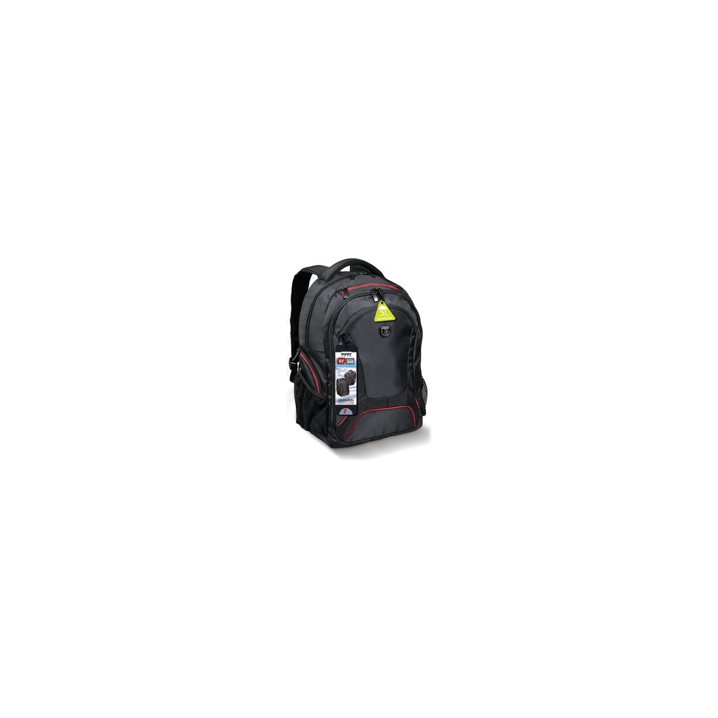 Port Designs | Courchevel | Fits up to size 15.6 " | Backpack | Black | Shoulder strap