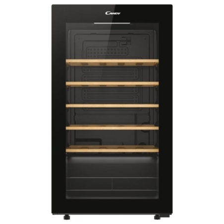 Candy | Wine Cooler | 438063 | Energy efficiency class G | Free standing | Bottles capacity 34 | Black