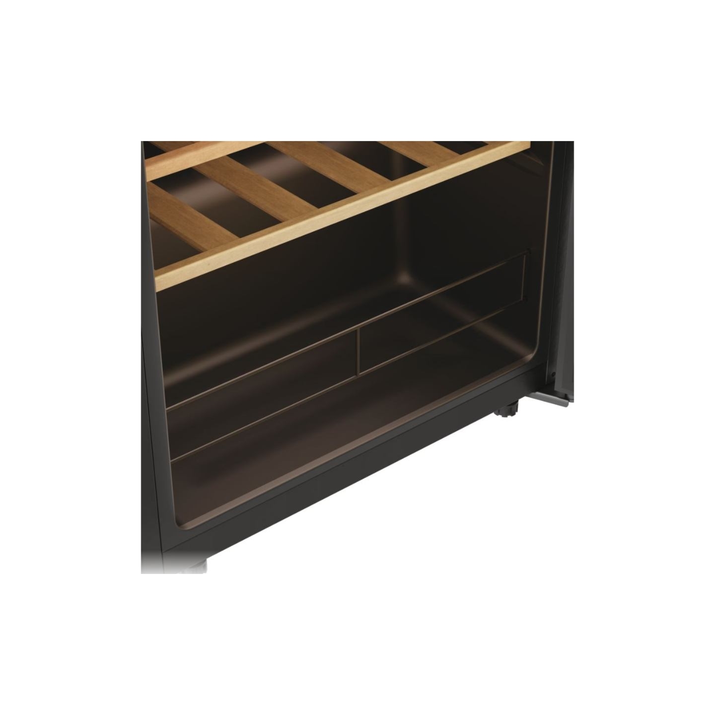 Candy | Wine Cooler | 438063 | Energy efficiency class G | Free standing | Bottles capacity 34 | Black