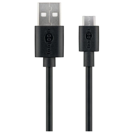 Goobay | Micro USB charging and sync cable | 46800 | USB-A to micro-USB USB 2.0 male (type A) | USB 2.0 micro male (type B)