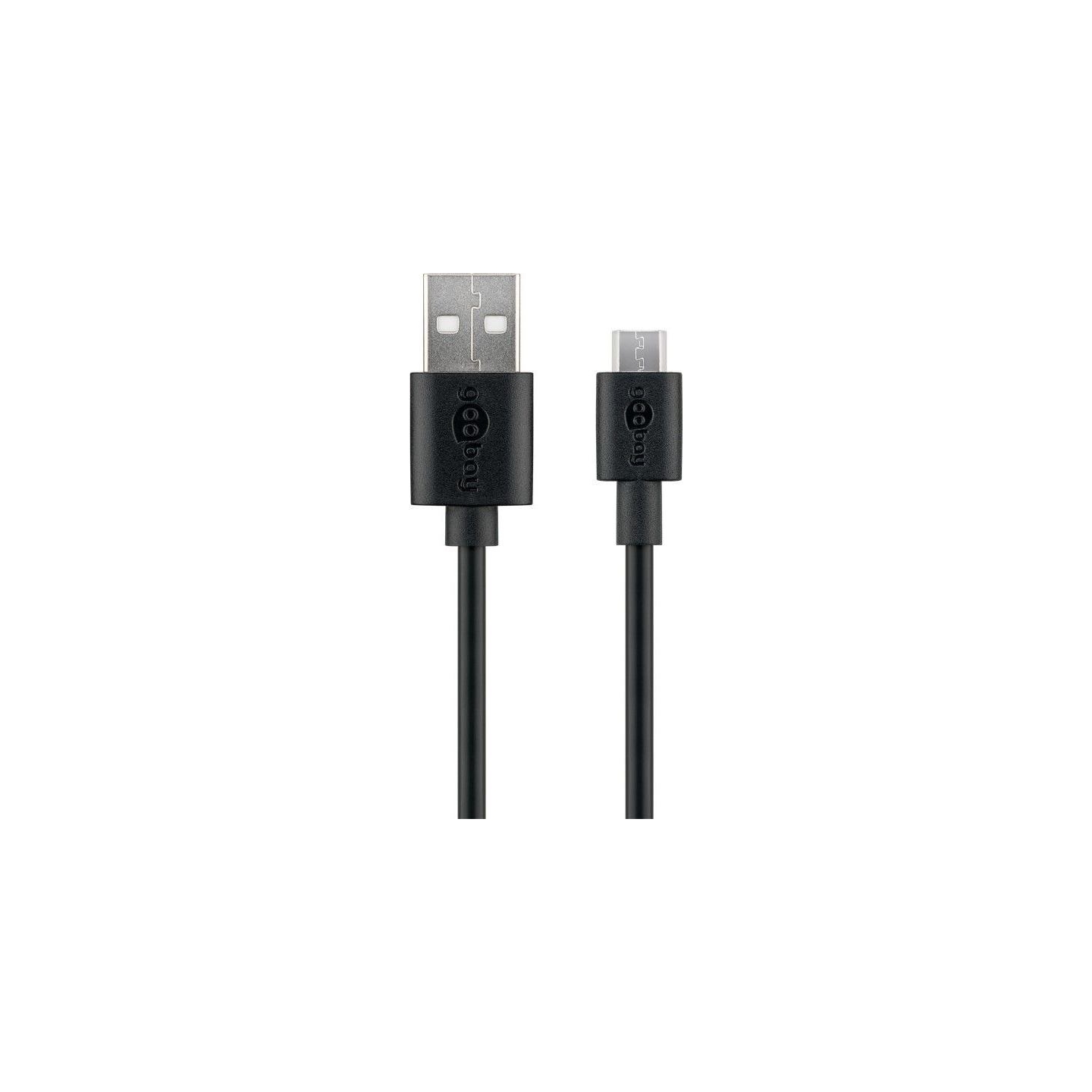 Goobay | Micro USB charging and sync cable | 46800 | USB-A to micro-USB USB 2.0 male (type A) | USB 2.0 micro male (type B)