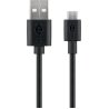 Goobay | Micro USB charging and sync cable | 46800 | USB-A to micro-USB USB 2.0 male (type A) | USB 2.0 micro male (type B)