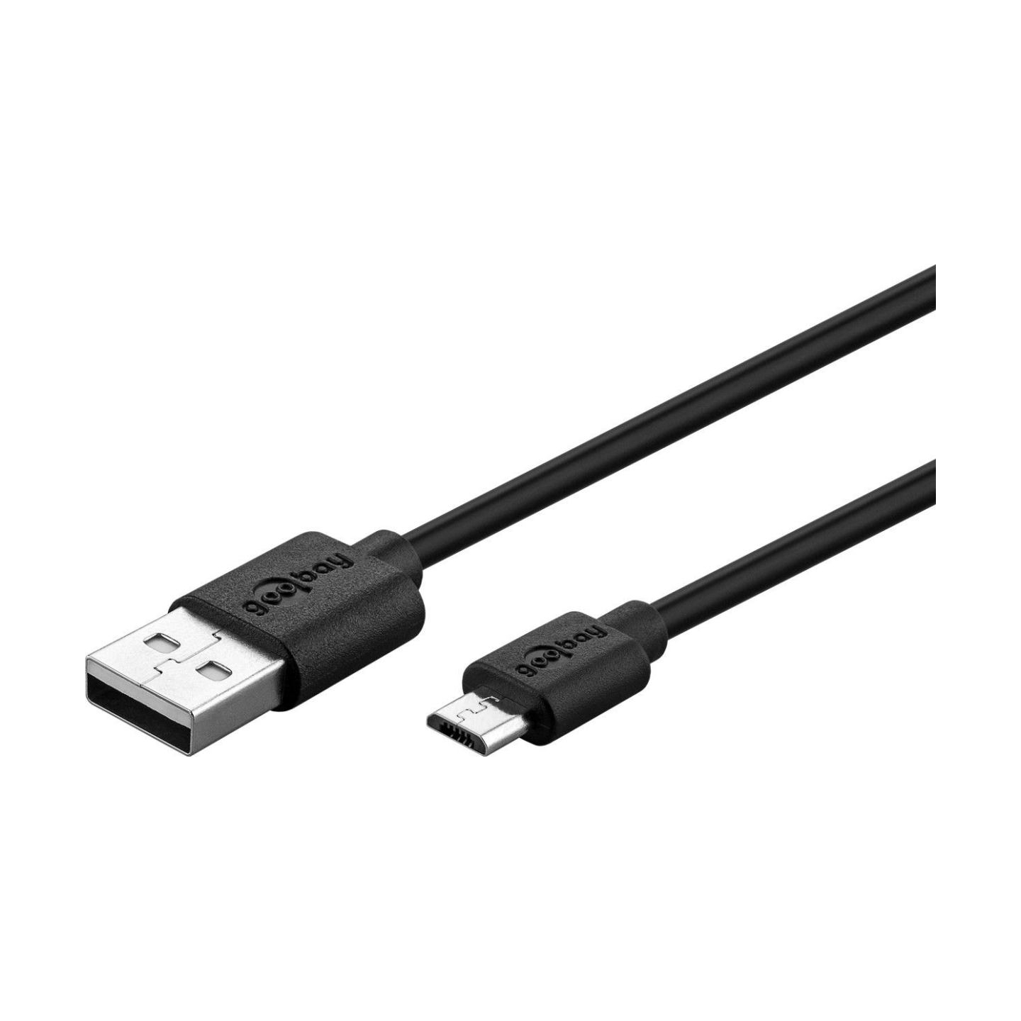 Goobay | Micro USB charging and sync cable | 46800 | USB-A to micro-USB USB 2.0 male (type A) | USB 2.0 micro male (type B)
