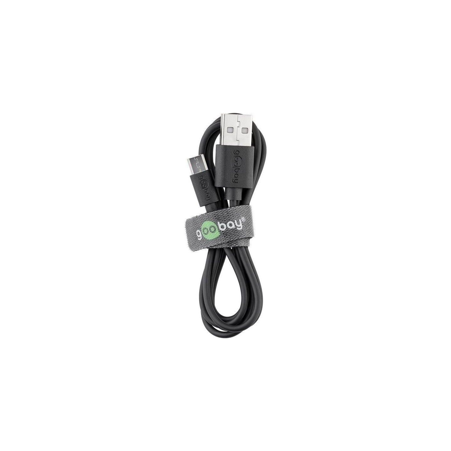 Goobay | Micro USB charging and sync cable | 46800 | USB-A to micro-USB USB 2.0 male (type A) | USB 2.0 micro male (type B)