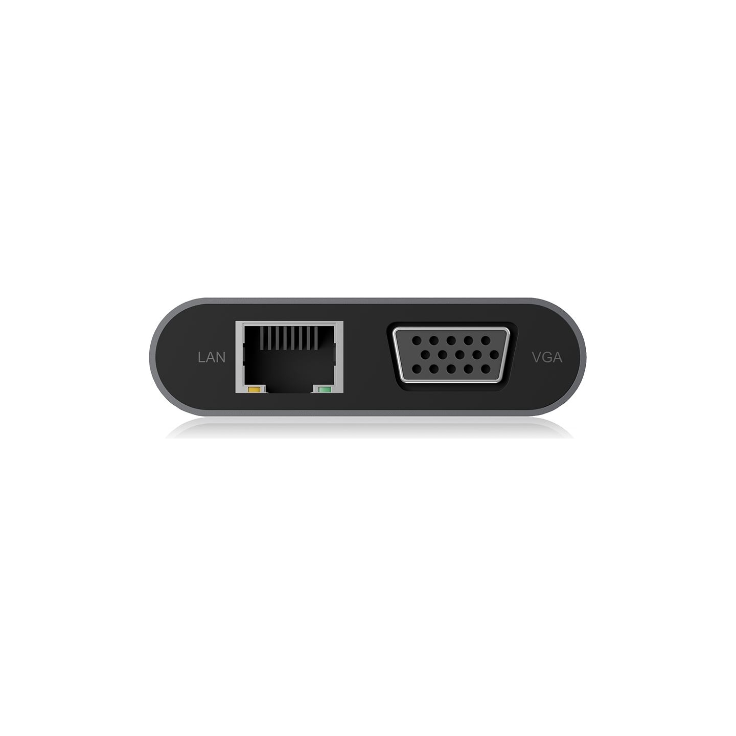 Raidsonic Icy Box IB-DK4040-CPD USB Type-C™ DockingStation with two video interfaces | Raidsonic