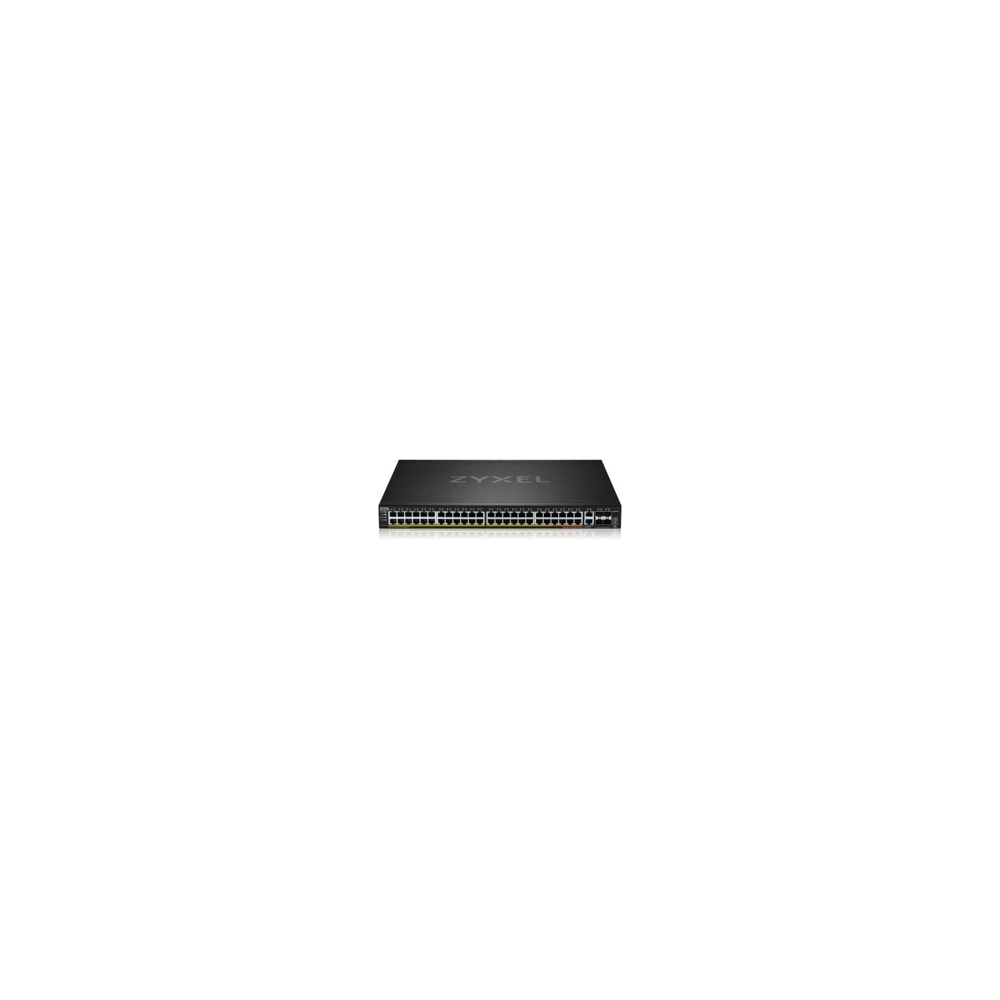 Zyxel XGS2220-54FP, L3 ACCESS SWITCH, 960W POE, 40XPOE+/10XPOE++, 48X1G RJ45 2X10MG RJ45, 4X10G SFP+ UPLINK, INCL. 1 YR NEBULAFL