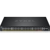 Zyxel XGS2220-54FP, L3 ACCESS SWITCH, 960W POE, 40XPOE+/10XPOE++, 48X1G RJ45 2X10MG RJ45, 4X10G SFP+ UPLINK, INCL. 1 YR NEBULAFL