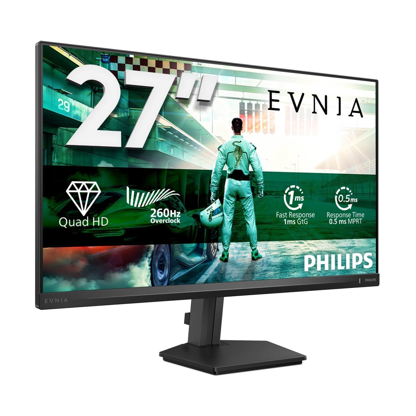 Philips 27M2N3500PF/00 | 27 " | Fast IPS | QHD | 16:9 | 260 Hz | 1 ms | 2560 x 1440 pixels | 300 cd/m² | HDMI ports quantity 2