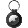 Fixed | Case for AirTag | Genuine cowhide | Black