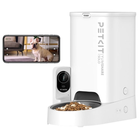 Petkit | Feeder with Camera | P571 YumShare Solo | Capacity 3 L | White