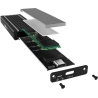 Raidsonic | Icy box | IB-1824ML-C31 Enclosure for 1x NVMe