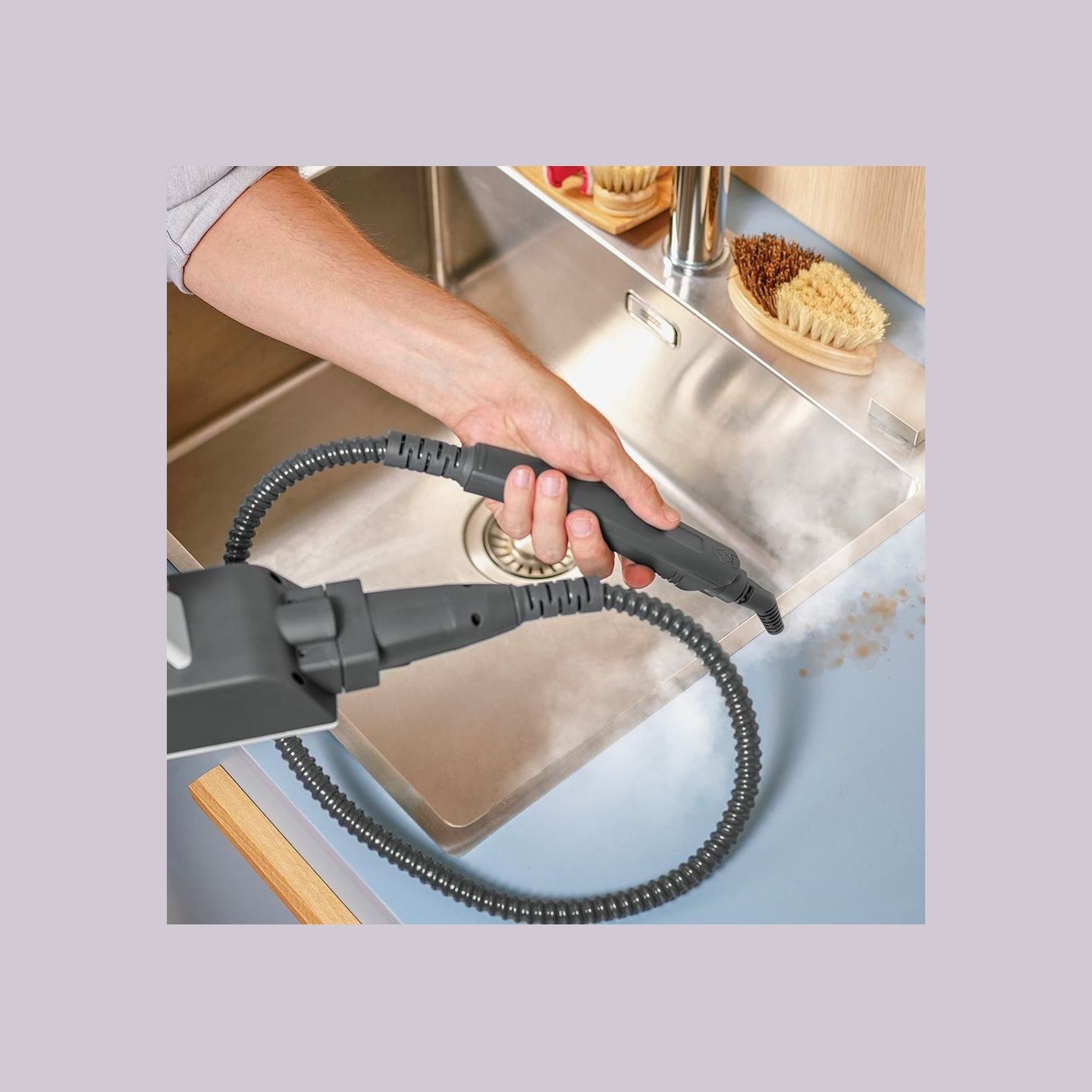 Polti | Steam mop with integrated portable cleaner | PTEU0305 Vaporetto SV620 Style 2-in-1 | Power 1500 W | Steam pressure Not A