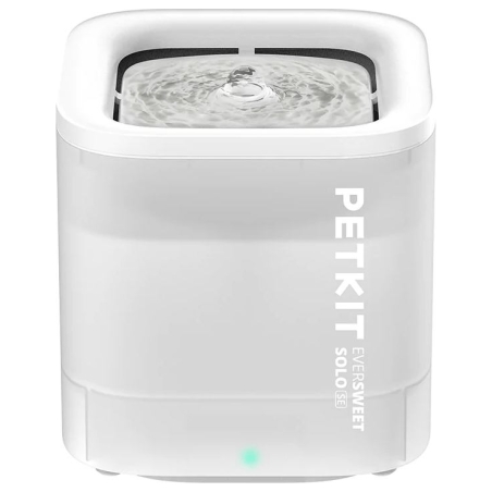 Petkit | Smart Pet Drinking Fountain | Eversweet Solo | Capacity 1.8 L | Filtering | Material Plastic | White
