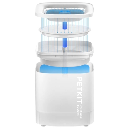 Petkit | Smart Pet Drinking Fountain | Eversweet Solo | Capacity 1.8 L | Filtering | Material Plastic | White