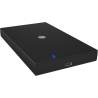 Raidsonic | ICY BOX | IB-200T-C3 Enclosure for 1x SSD/HHD with USB 3.2 Gen 1 Type-A/Type-C combi-cable | 1 x 2.5 "SATA I, II, II