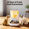 Petkit YumShare Dual-hopper 2 Automatic Feeder with Camera | Capacity 5 L | Material ABS, 304 stainless steel | White