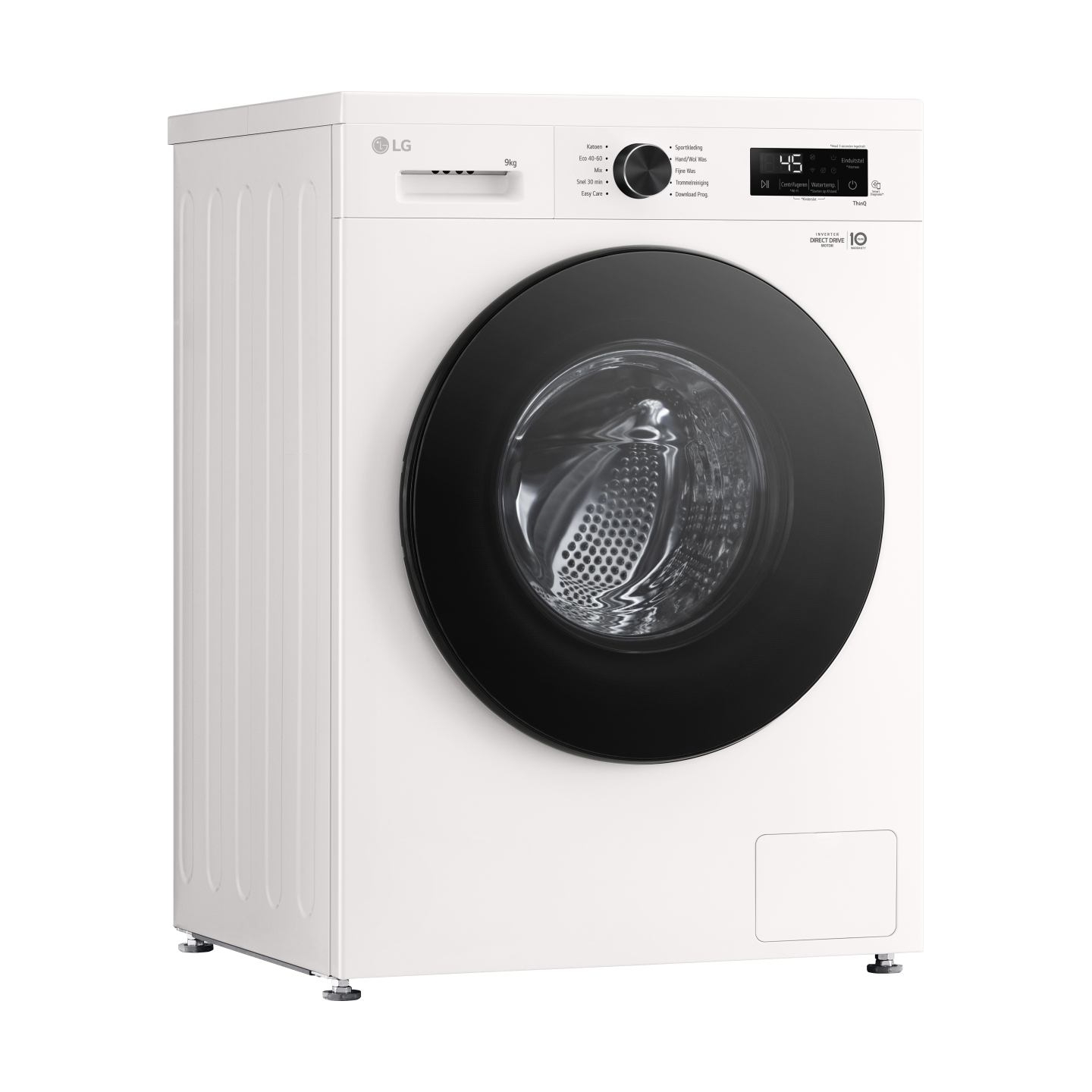 LG Washing machine | F4X1009NWB | Energy efficiency class A | Front loading | Washing capacity 9 kg | 1400 RPM | Depth 55 cm | W