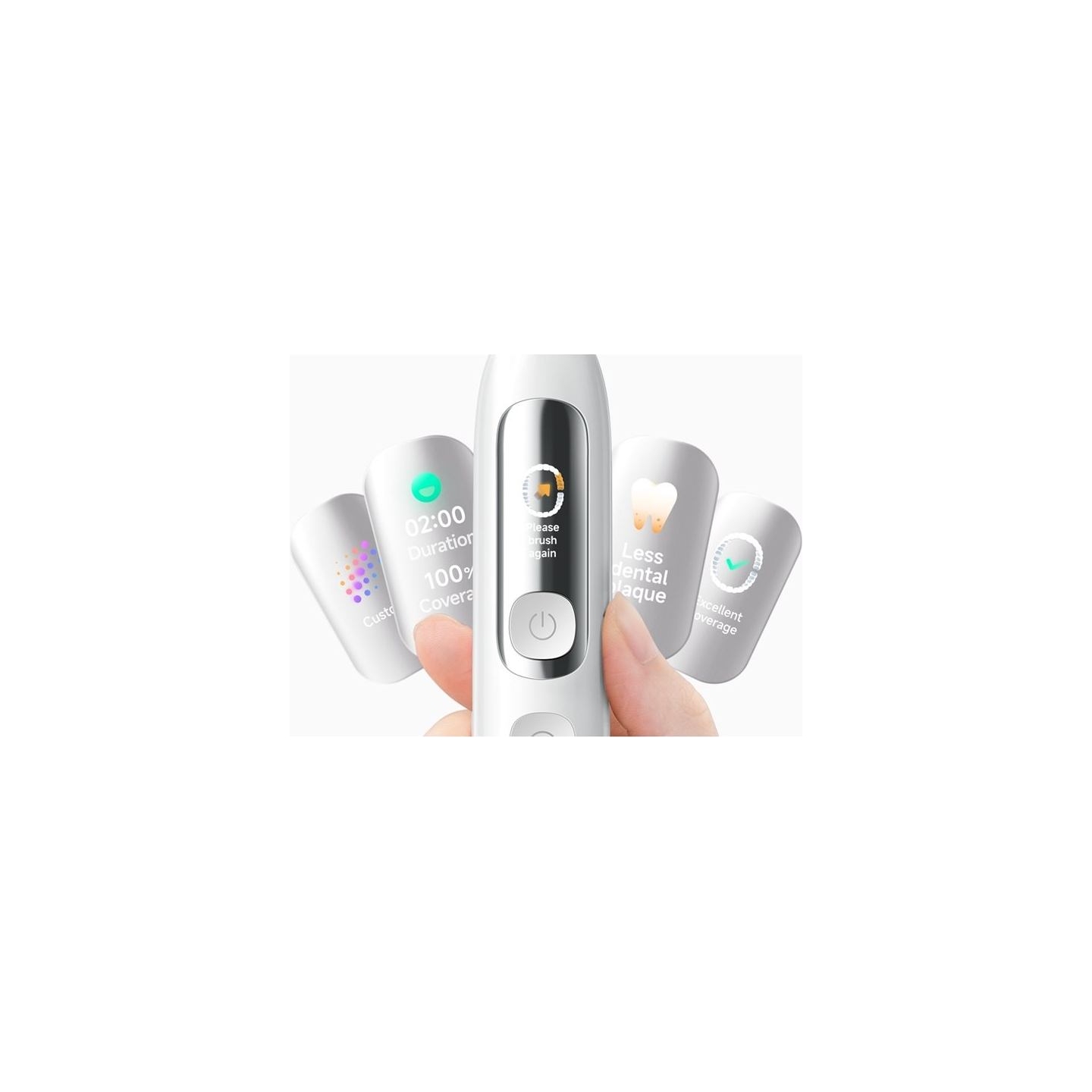 Xiaomi Mijia Smart Servo-oscillation Electric Toothbrush Pro EU, White | Xiaomi