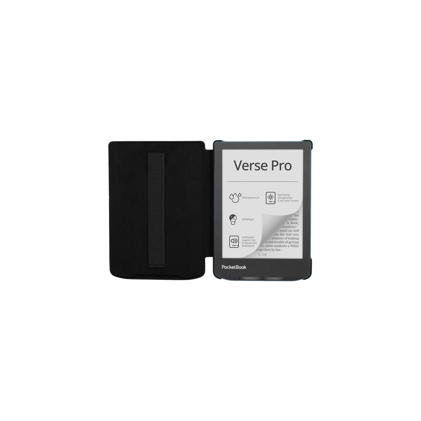 Pocketbook READER ACC CASE 6" BLACK/SH-ST-634-BK-WW POCKET BOOK