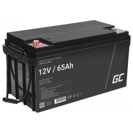 Green Cell Battery AGM VRLA 12V 65Ah