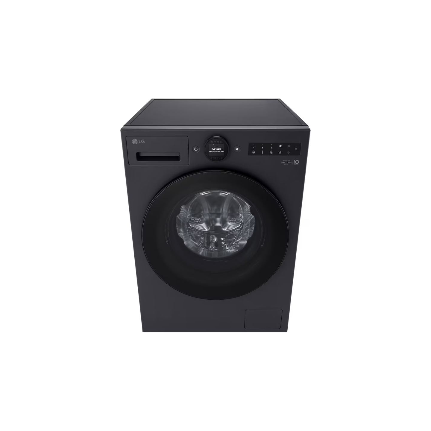 LG Washing machine F2X70S9TBB, A, Front loading, Washing capacity 9 kg, Depth 48 cm, 1200 RPM, LED, White | LG