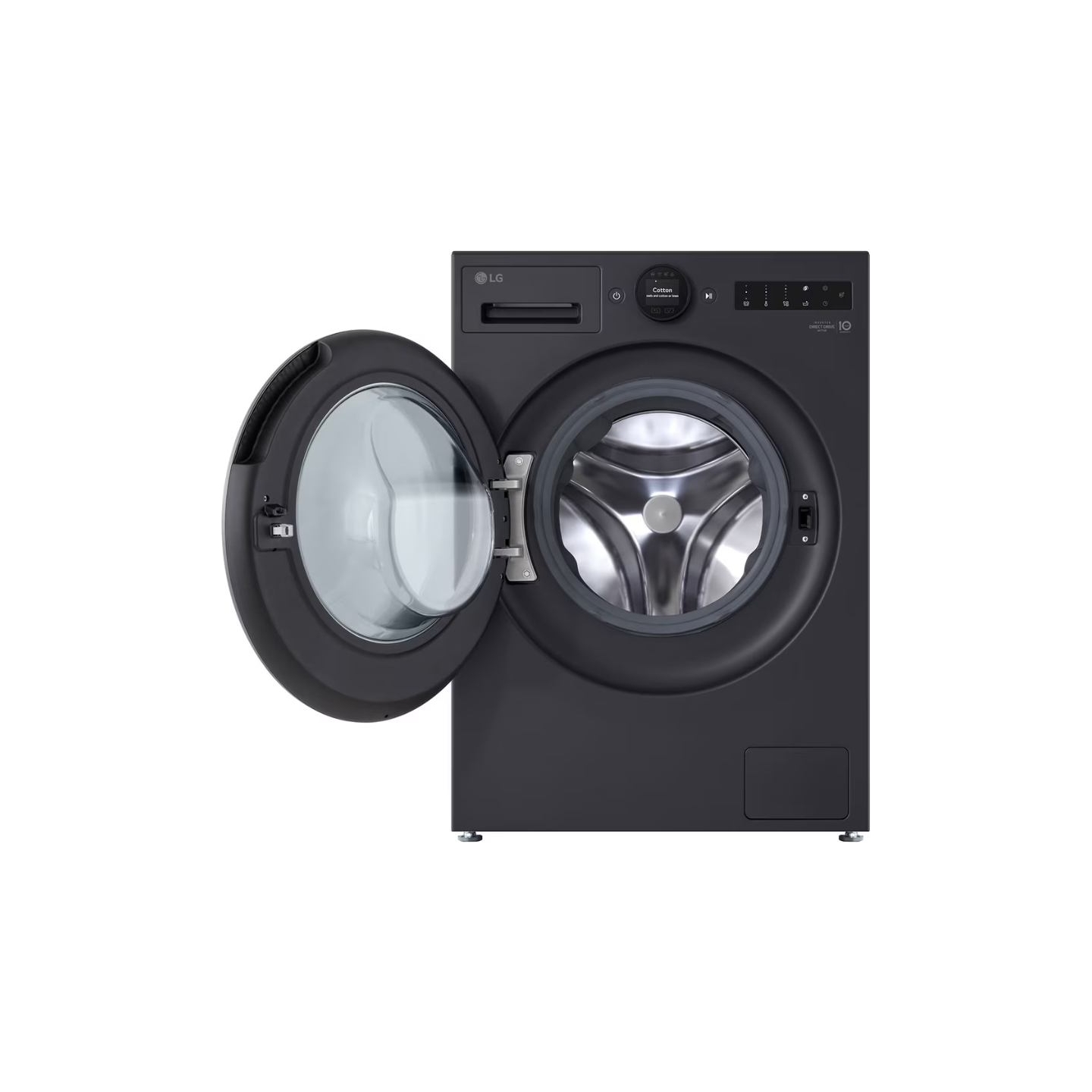 LG Washing machine F2X70S9TBB, A, Front loading, Washing capacity 9 kg, Depth 48 cm, 1200 RPM, LED, White | LG