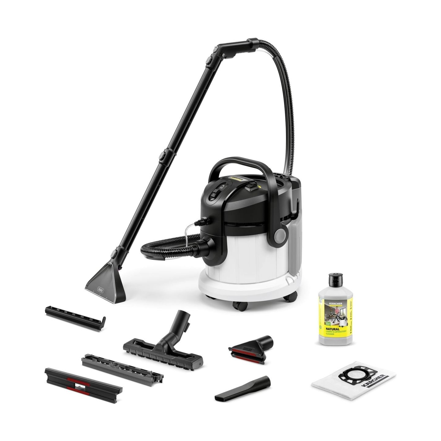 Karcher Vacuum Cleaner|KARCHER|Input power 1000 W|Dust capacity 4 L|Drum vacuum|Cleaning type Dry&wet|Dust container Bagless|Col