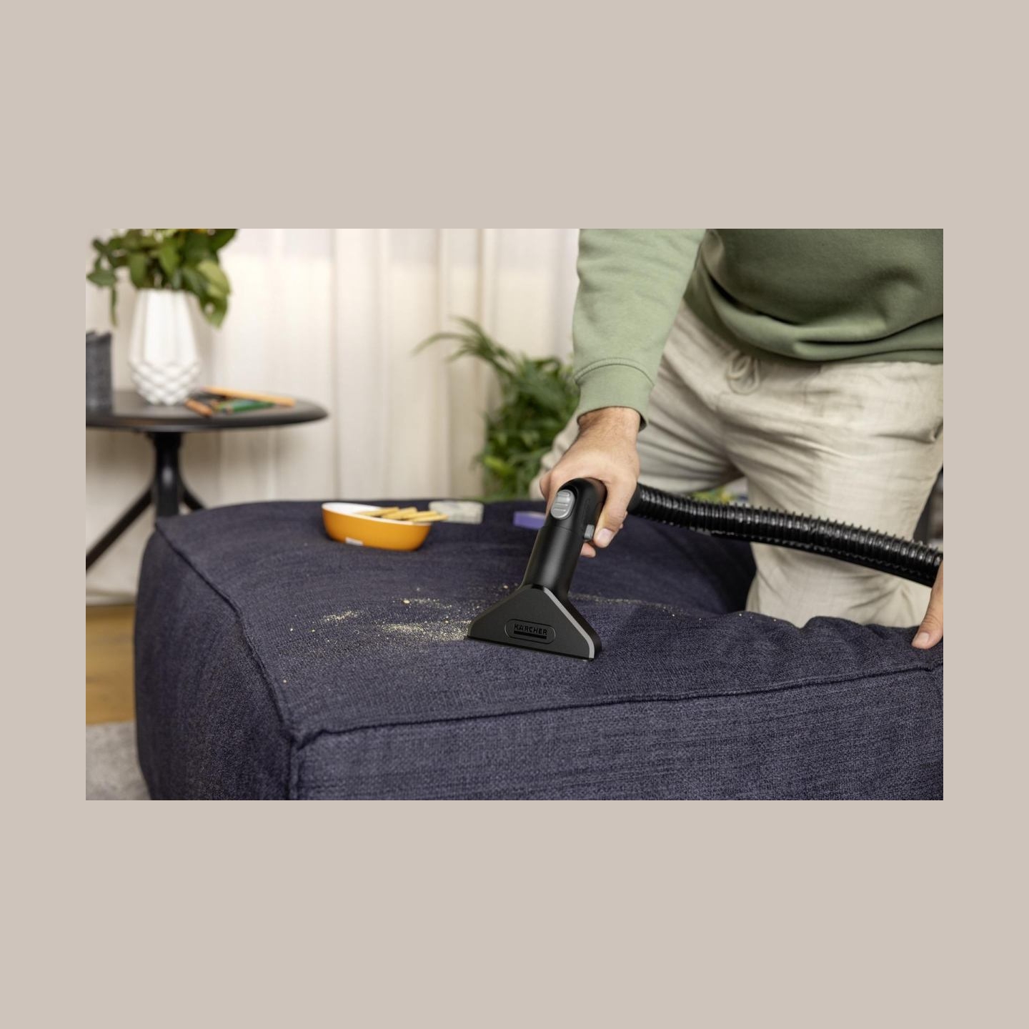 Karcher Vacuum Cleaner|KARCHER|Input power 1000 W|Dust capacity 4 L|Drum vacuum|Cleaning type Dry&wet|Dust container Bagless|Col