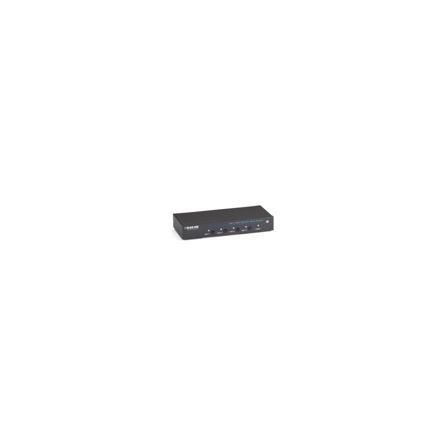 Black Box BLACKBOX VGA SWITCHES WITH SERIAL AND AUDIO - 4 PORT