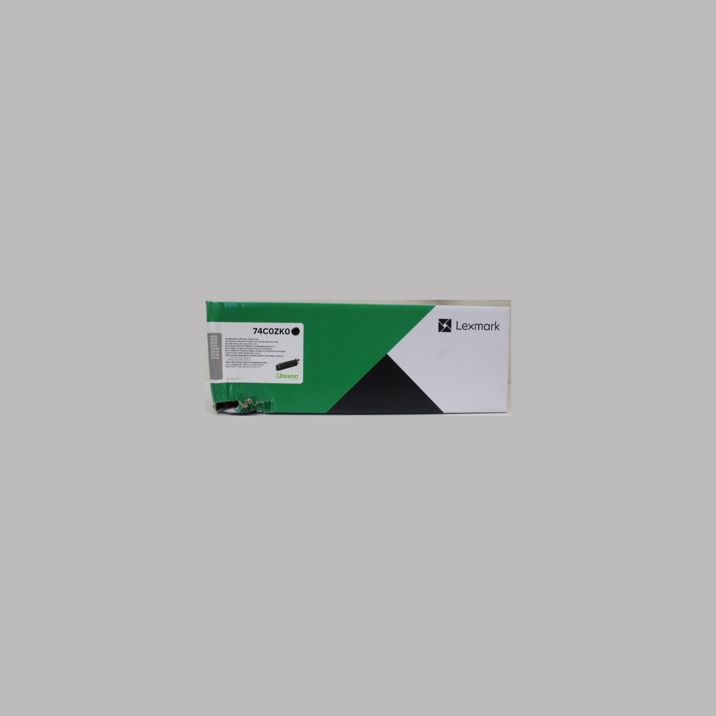 Lexmark 150K Black Return Program Imaging kit (CS72x, CX725) |  | Lexmark 74C0ZK0 | Imaging Kit | Black | DAMAGED PACKAGING