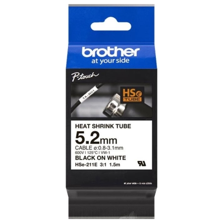 Brother B-ON-W HEAT SHRINK TUBE 5.2MM