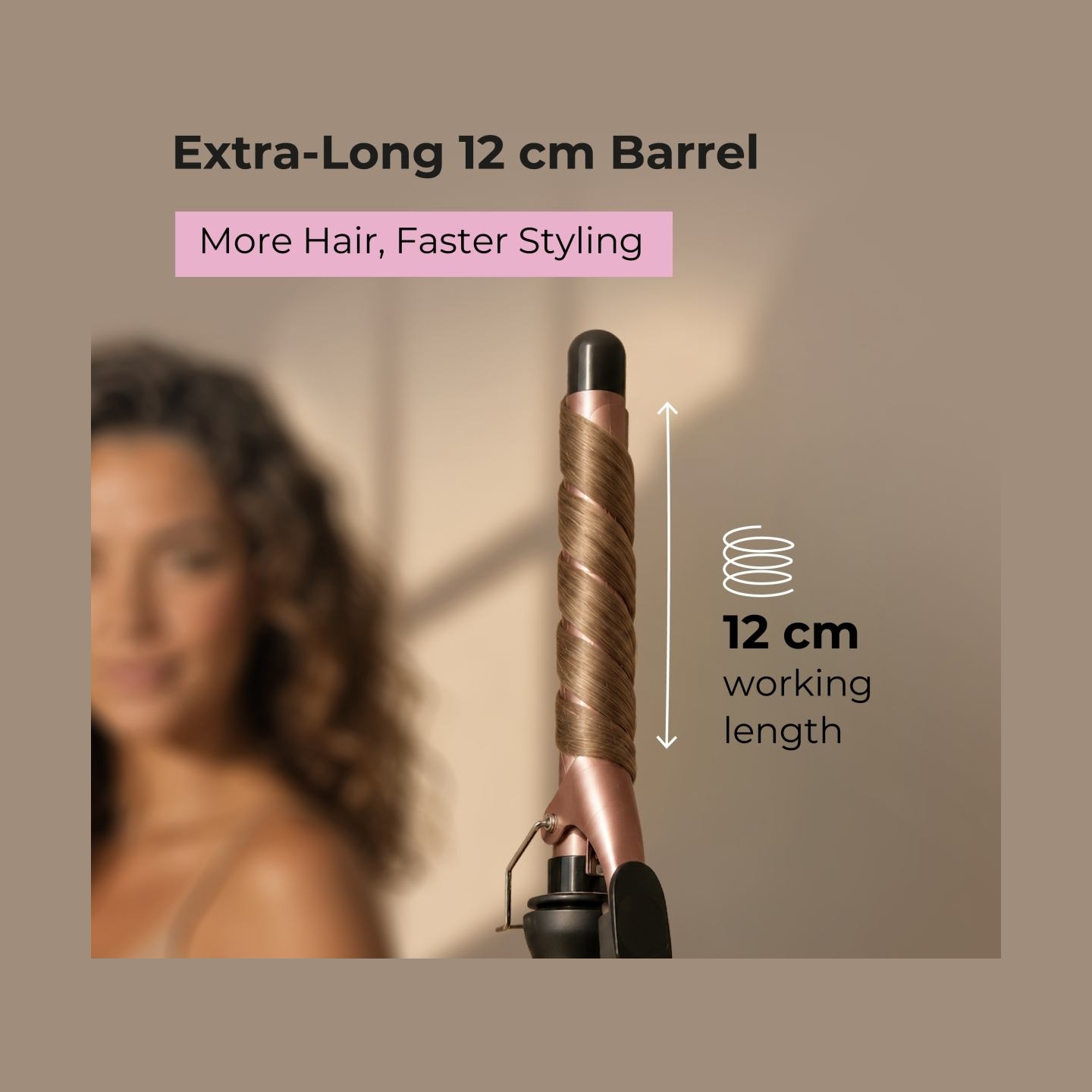 Ray Battler RB 6568 Curling Iron 19mm Diameter
