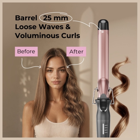 Ray Battler RB 6566 Curling Iron 25mm Diameter
