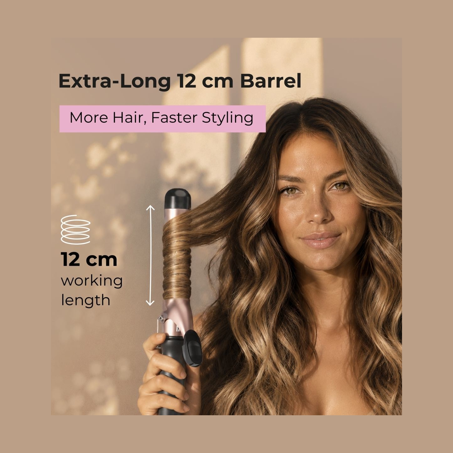 Ray Battler RB 6567 Curling Iron 32mm Diameter