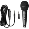 Sven Microphone SVEN MK-110 (wired, dynamic, metal, cable 4.0m, 6.3 / 3.5 mm jack, black)