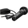 Sven Microphone SVEN MK-110 (wired, dynamic, metal, cable 4.0m, 6.3 / 3.5 mm jack, black)
