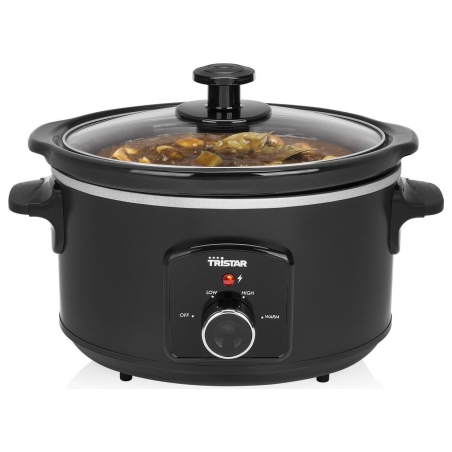 Tristar | Slowcooker | VS-3915 | 180 W | 3.5 L | Number of programs 3 | Black