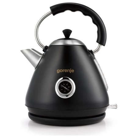 Gorenje | Kettle | K17CLBK | Electric | 2200 W | 1.7 L | Plastic/Metal | 360° rotational base | Black