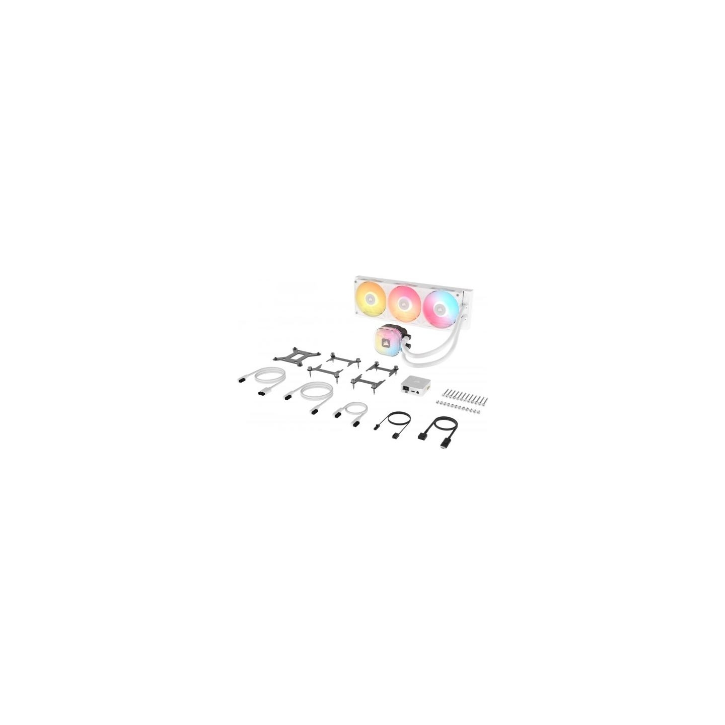 Corsair CPU cooler iCUE LINK TITAN II 360RX RGB 360mm white