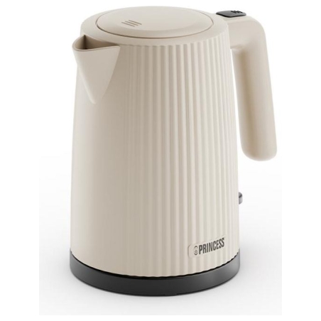 Princess Kettle | 236048 Wave | Electric | 2200 W | 1.7 L | Plastic | 360° rotational base | Brown