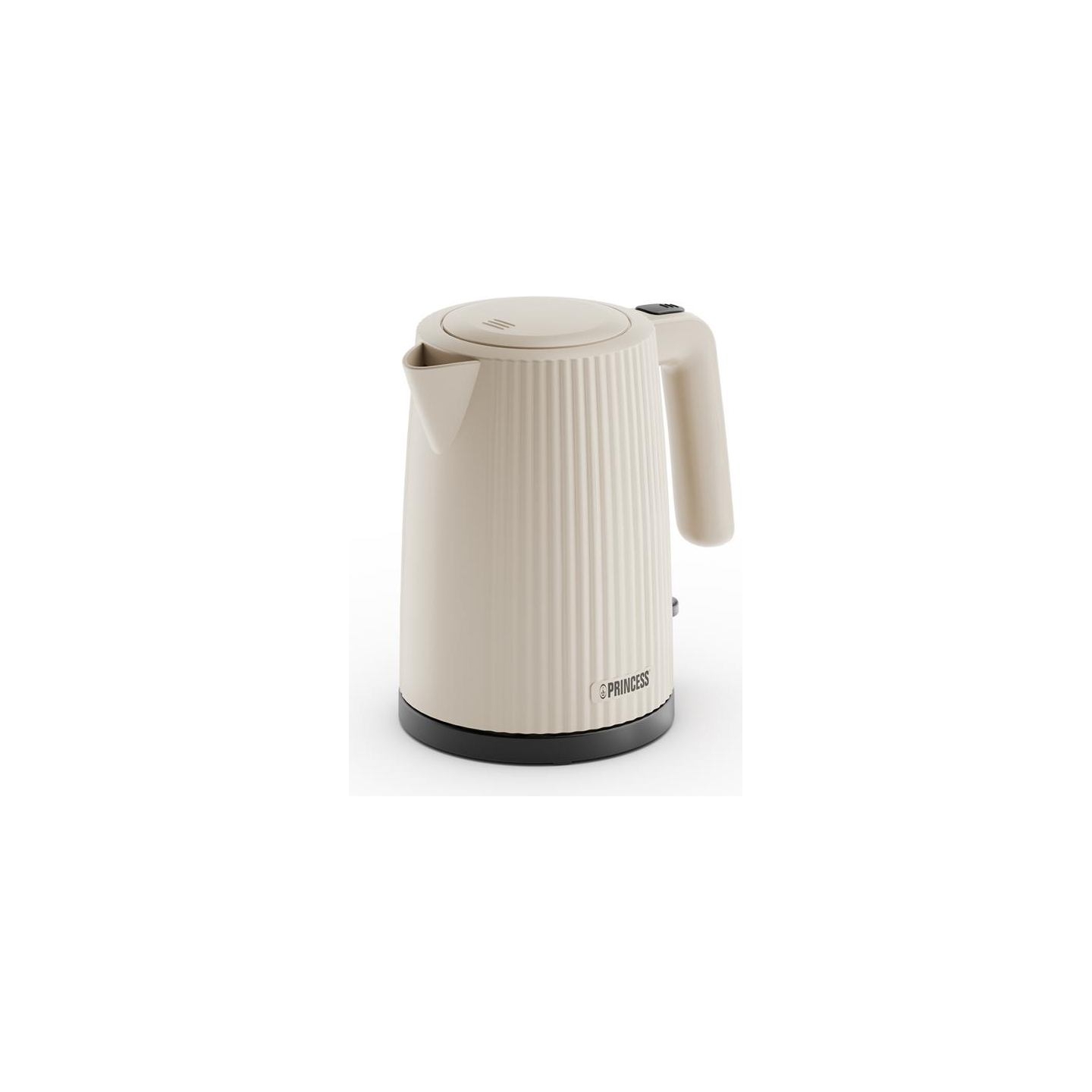 Princess Kettle | 236048 Wave | Electric | 2200 W | 1.7 L | Plastic | 360° rotational base | Brown