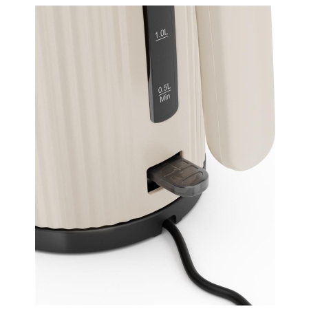 Princess Kettle | 236048 Wave | Electric | 2200 W | 1.7 L | Plastic | 360° rotational base | Brown