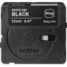 Brother BTAG-335 | White on Black | Btag